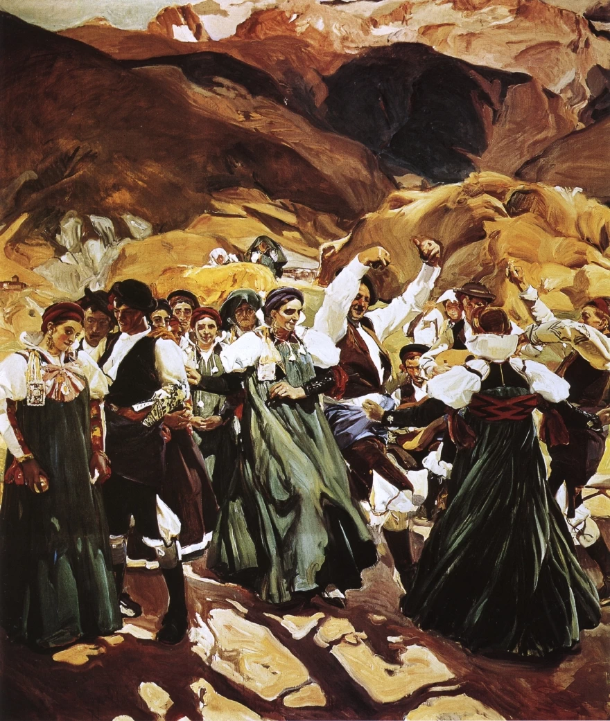 Visione della Spagna - Sorolla, La jota, Hispanic Society of America, New York